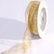 The Ribbon People Shimmering Metallic Gold Mesh Wired Craft Ribbon 1.5" x 54 Yards